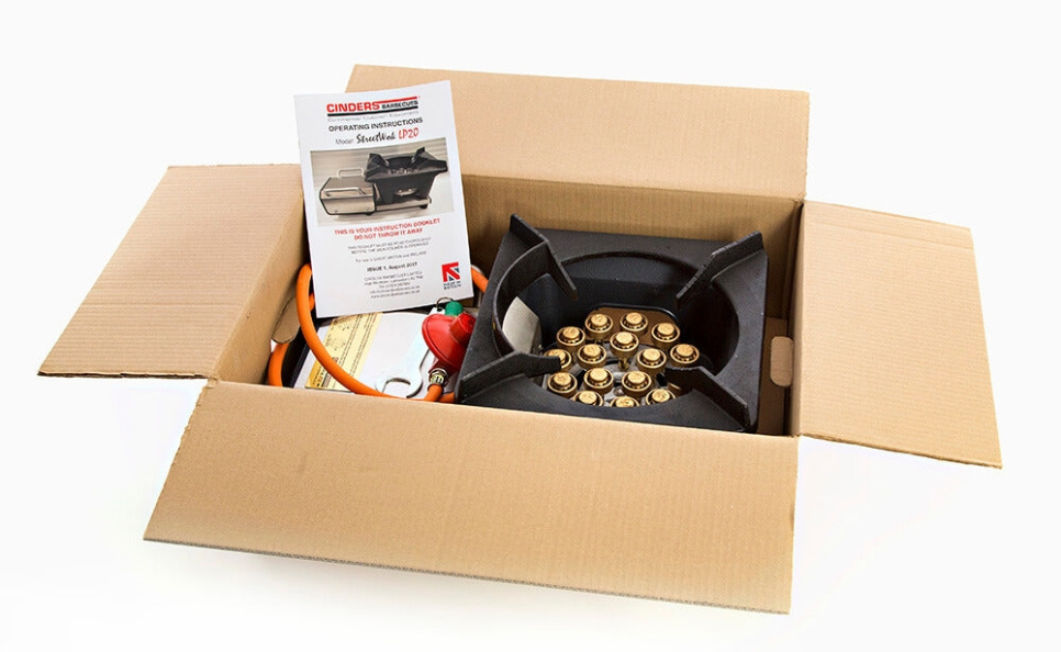 Gassbrenner, StreetWok LP20 - Cinders Gassbrenner, StreetWok LP20 - Cinders