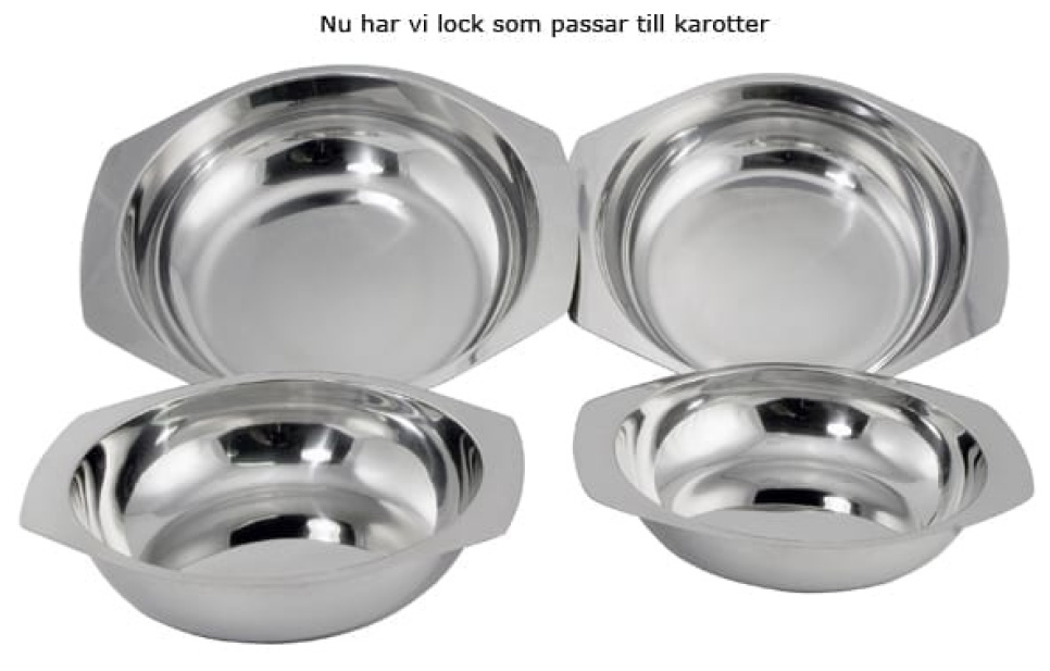 Rund karott i rustfritt stål i gruppen Borddekking / Annet til Borddekking og Servering / Oppsett hos The Kitchen Lab (1521-13970)