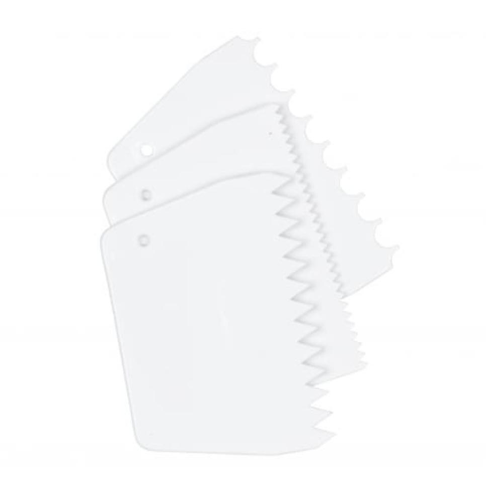 Mønsterskraper i forskjellige mønstre, 3-pakning - Tala