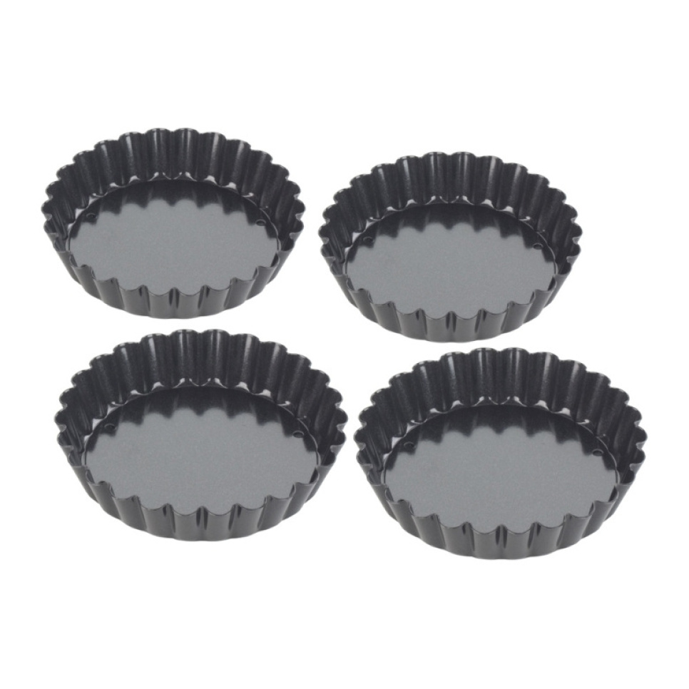 Tartelettform, nonstick, 10 cm, 4-pakning - Tala Tartelettform, nonstick, 10 cm, 4-pakning - Tala