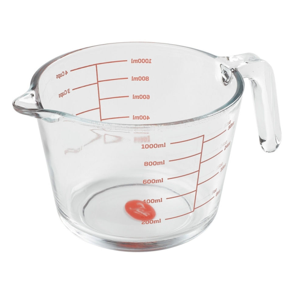 Målekanne i herdet glass, 1 liter - Tala