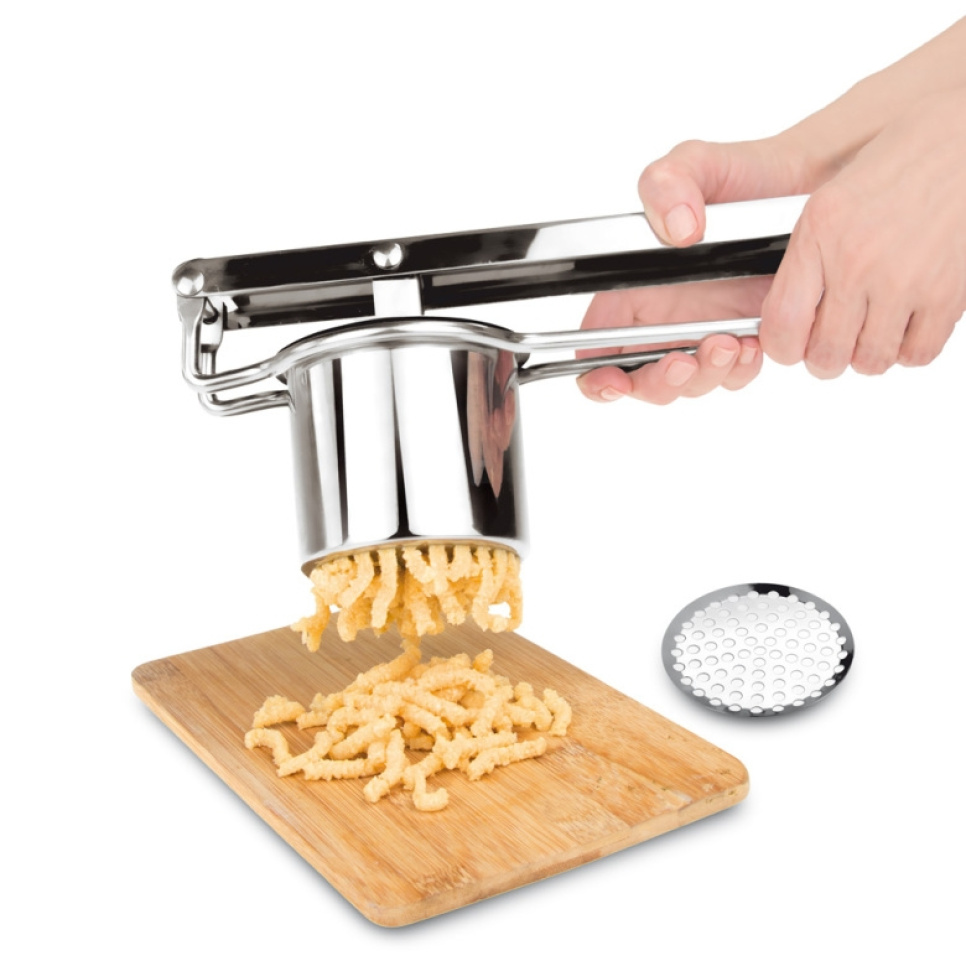 Potetpresse med fire innsatser - iGenietti Potetpresse med fire innsatser - iGenietti