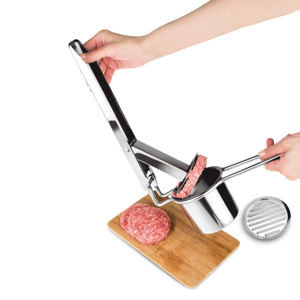 Potetpresse med fire innsatser - iGenietti Potetpresse med fire innsatser - iGenietti