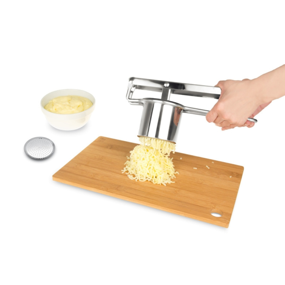 Potetpresse med fire innsatser - iGenietti Potetpresse med fire innsatser - iGenietti