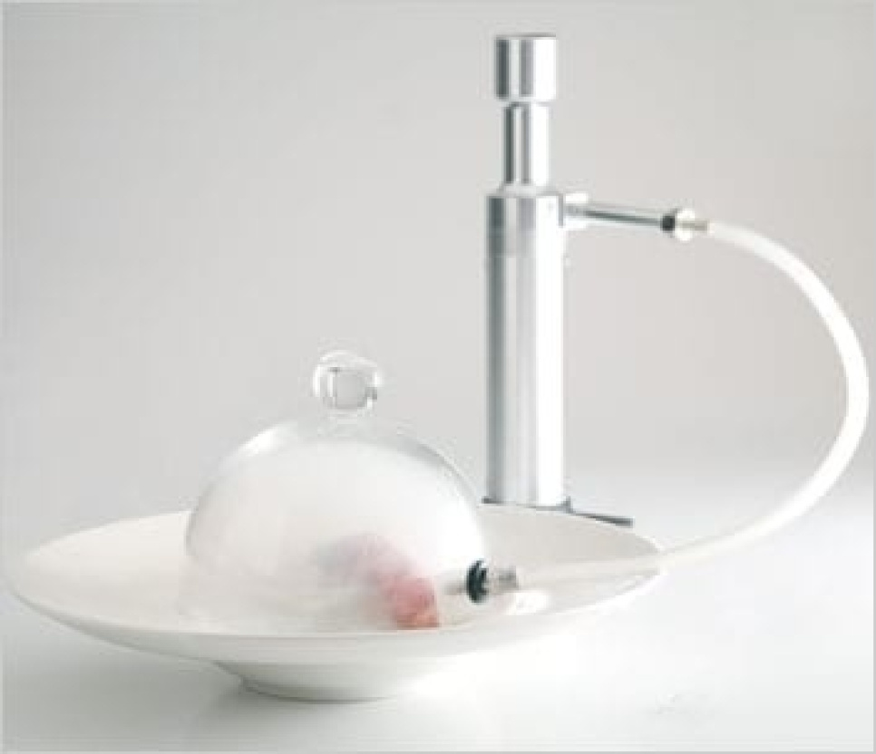 Kuppel for Aladdin røykpistol, 9 cm 6 stk. - 100% Chef