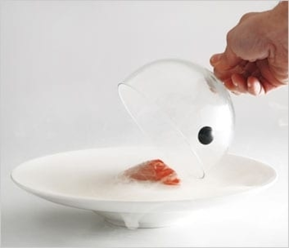 Kuppel for Aladdin røykpistol, 9 cm 6 stk. - 100% Chef