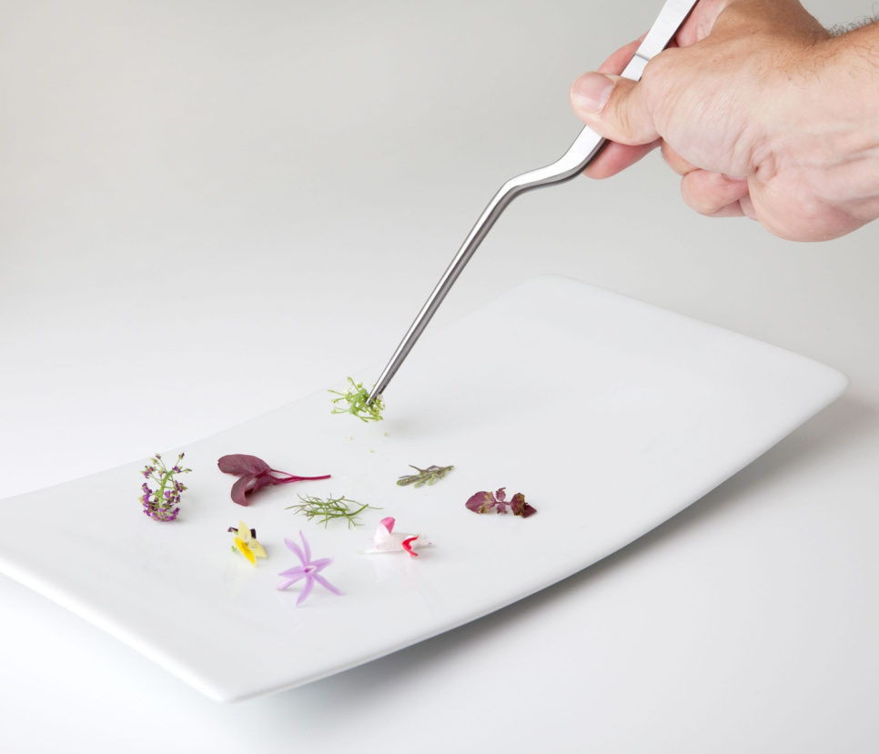 Overleggspinsett, offset - 100 % kokk - 20 cm Overleggspinsett, offset - 100 % kokk - 20 cm