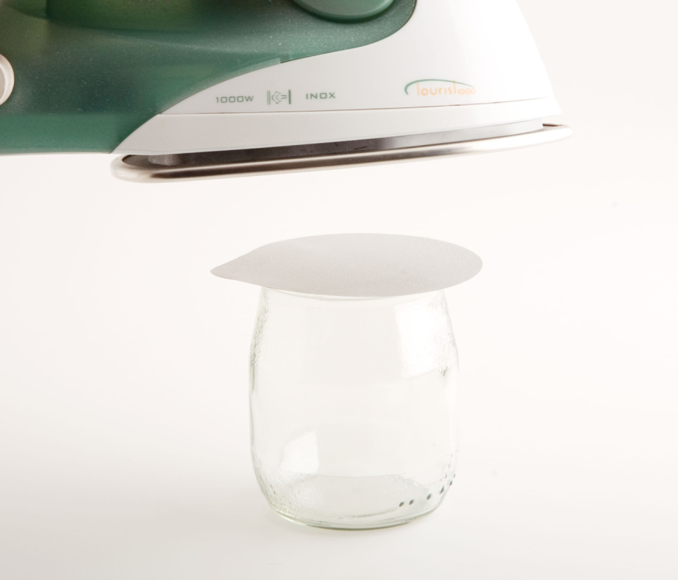 Aluminiumslokk til yoghurtbokser, 750-pakning - 100% Chef Aluminiumslokk til yoghurtbokser, 750-pakning - 100% Chef