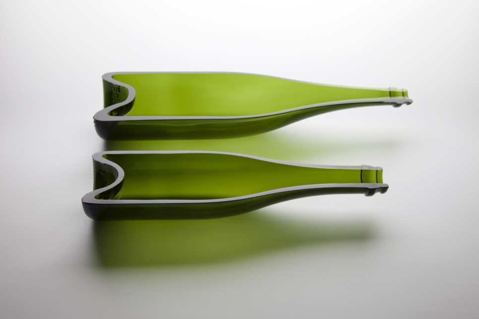 Tallerken, Halv Champagneflaske, 6 stk. - 100% Chef Tallerken, Halv Champagneflaske, 6 stk. - 100% Chef