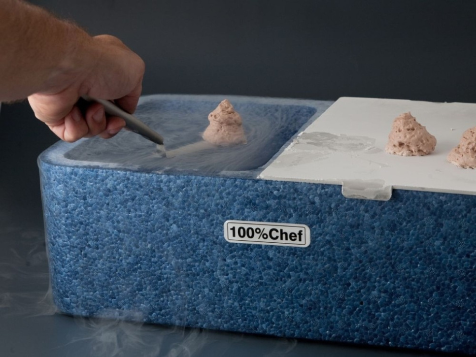 Nitrobrett for flytende nitrogen - 100% Chef
