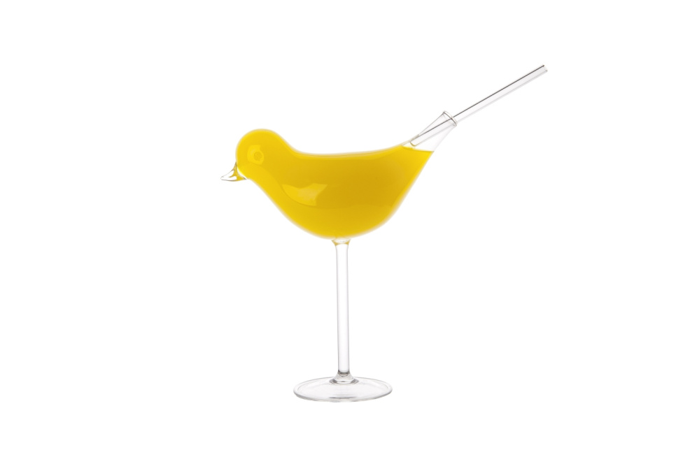Cocktailglass, fugl, Drink Like A Bird - 100 % kokk Cocktailglass, fugl, Drink Like A Bird - 100 % kokk