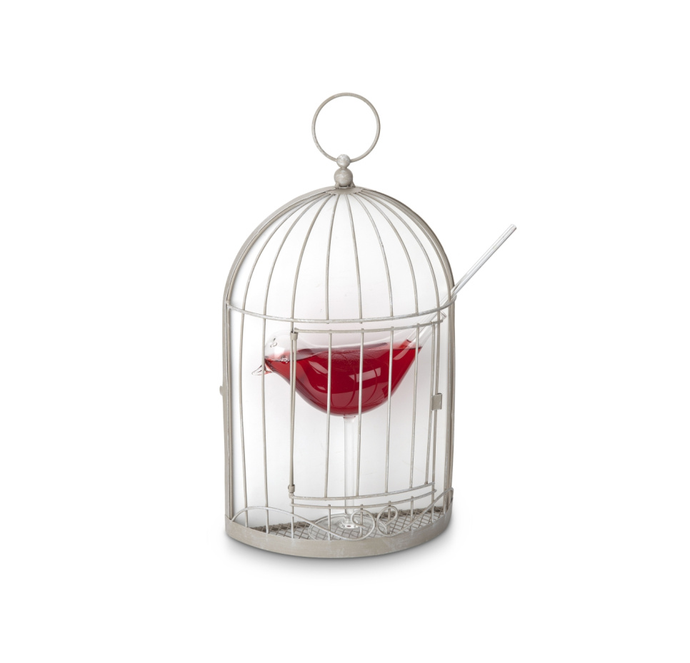 Cocktailglass, fugl, Drink Like A Bird - 100 % kokk Cocktailglass, fugl, Drink Like A Bird - 100 % kokk