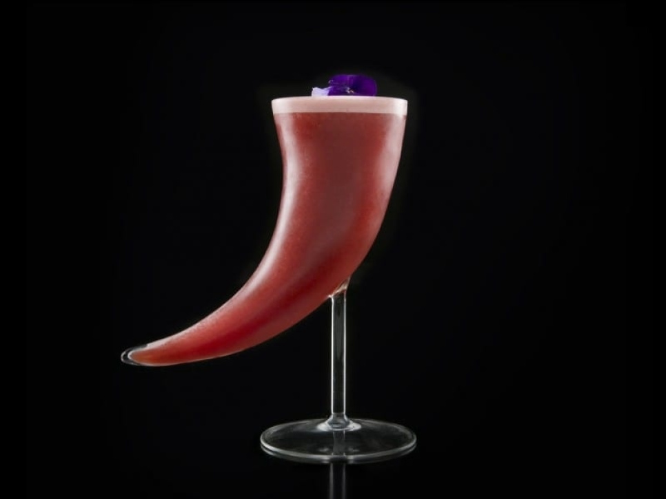 Hornformet glass, Viking - 100 % kokk