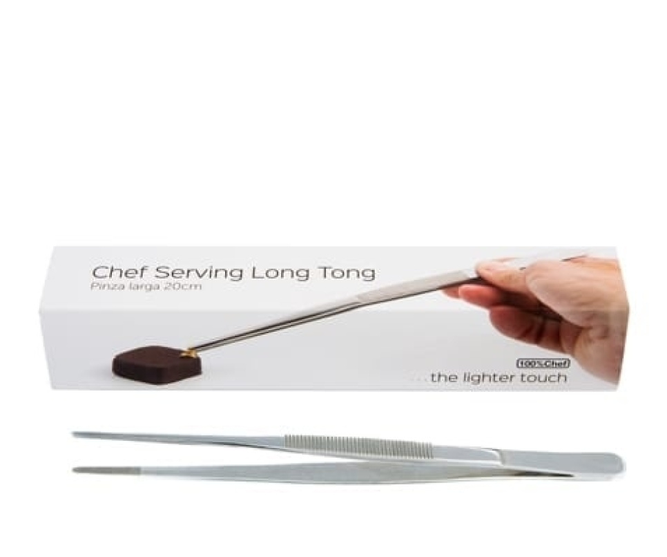Serveringstang 20cm, gaveeske - 100% kokk i gruppen Matlaging / Kjøkkenutstyr / Tang og pinsett hos The Kitchen Lab (1532-15031)