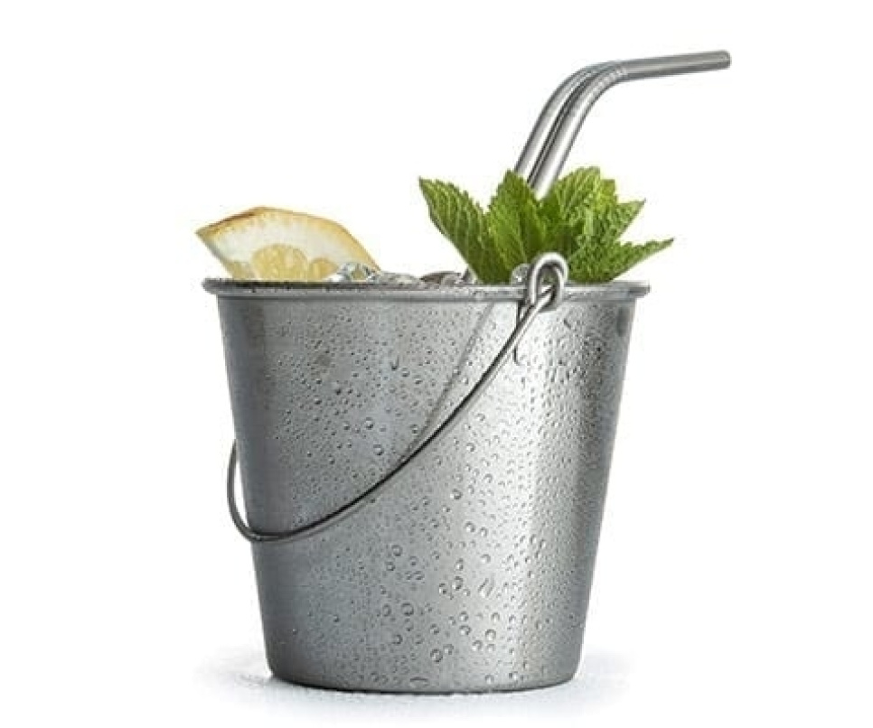 Sugerør - Sugrör - Stainless Steel Straw - 100% Chef