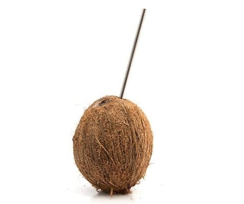 Sugerør - Sugrör - Stainless Steel Straw - 100% Chef