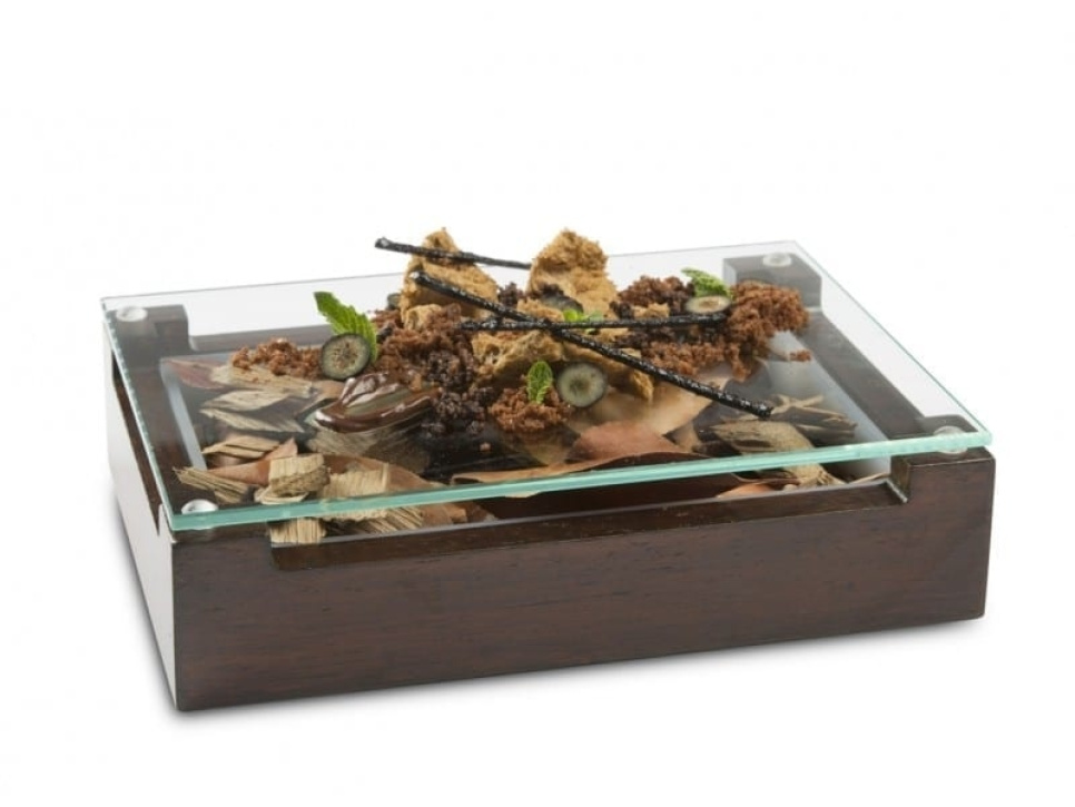 Treboks av valnøtt for servering - 100% Chef Treboks av valnøtt for servering - 100% Chef