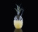 Cocktailglass, ananas - 100 % kokk Cocktailglass, ananas - 100 % kokk