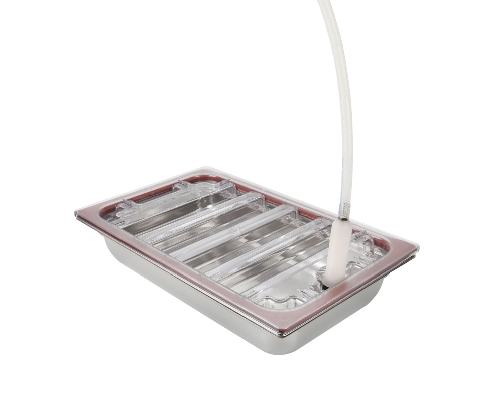 BrickVac, hermetisk lokk med vakuumventil for kantine - 100% Chef BrickVac, hermetisk lokk med vakuumventil for kantine - 100% Chef