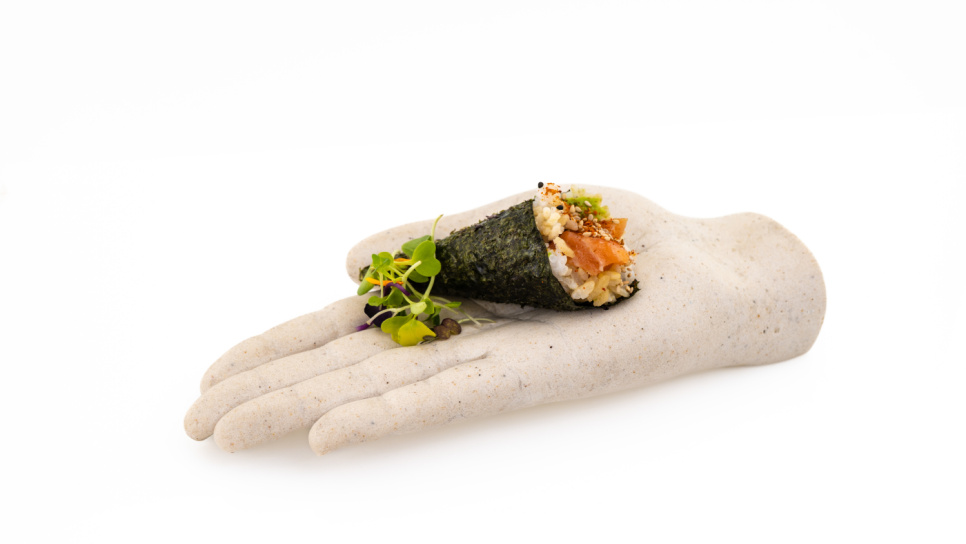 Serveringsfat i marmorimitasjon, hånd - 100% Chef Serveringsfat i marmorimitasjon, hånd - 100% Chef