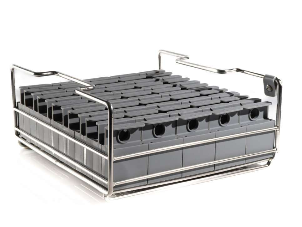 Formsett med 24 silikonformer, 4 x 4 x 10 cm rektangler for Alinia Klarismaskine - 100 % Chef i gruppen Kjøkkenapparater. / Avkjøl og frys / Isbitmaskin hos The Kitchen Lab (1532-31047)