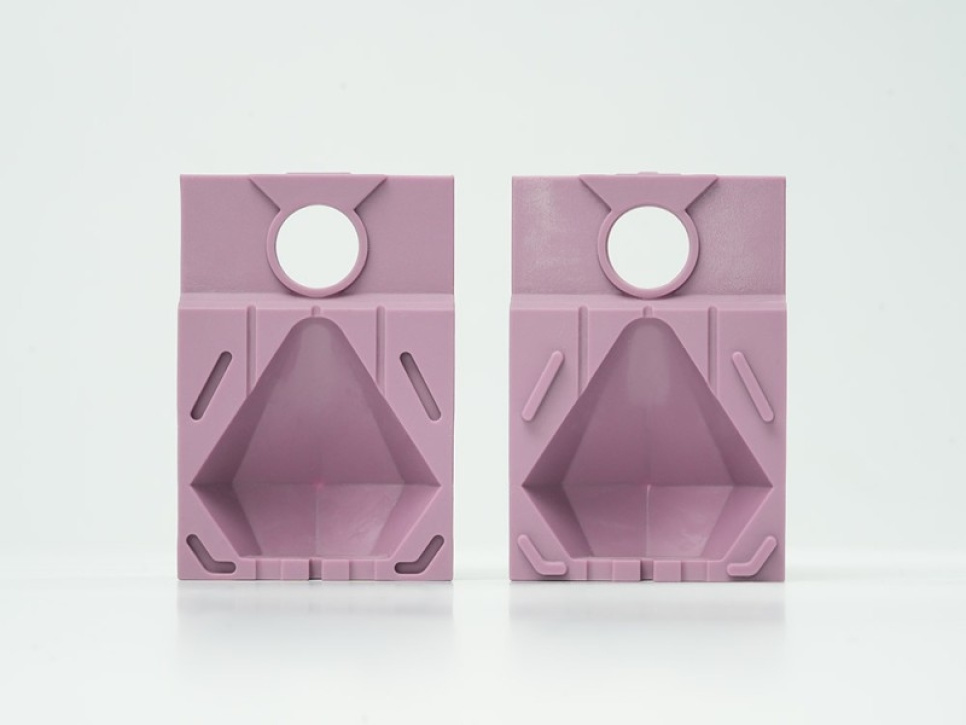 Formsett med 30 silikonformer, 6 x 5 cm Diamond til Alinia Klarismaskine - 100 % Chef