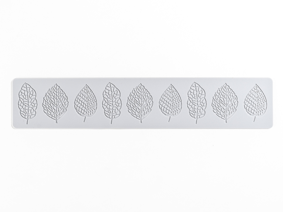 Silikonform for Tuille, Leaf- 100% Chef