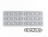 Silikonform for Tuille, Bubbles - 100% Chef