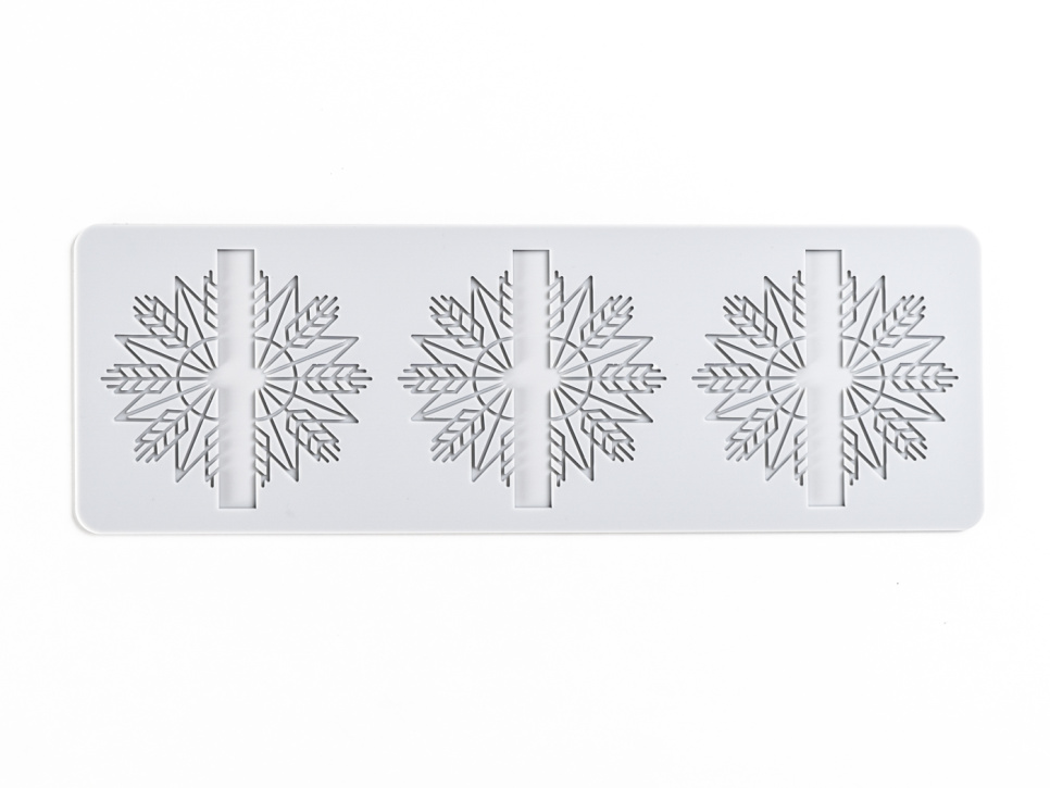 Silikonform for Tuille, Mandala - 100% Chef