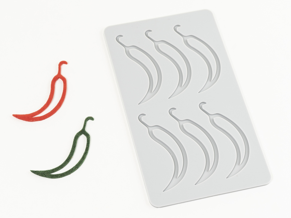 Silikonform for Tuille, Chili - 100% Chef i gruppen Baking / Bakeformer / Silikonformer hos The Kitchen Lab (1532-31063)