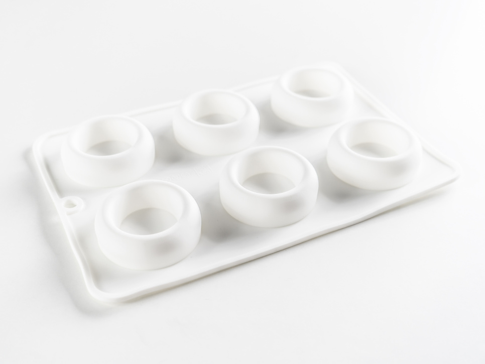 Silikonform for dekorasjon, skål - 100 % kokk Silikonform for dekorasjon, skål - 100 % kokk