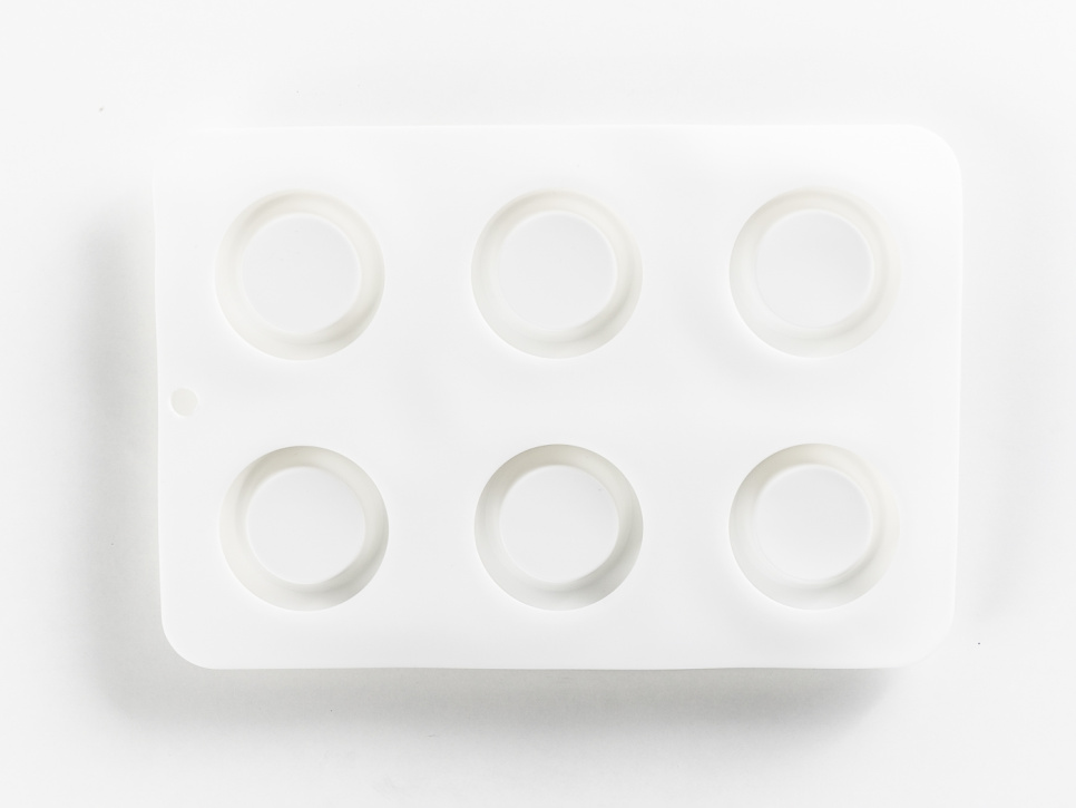 Silikonform for dekorasjon, skål - 100 % kokk Silikonform for dekorasjon, skål - 100 % kokk