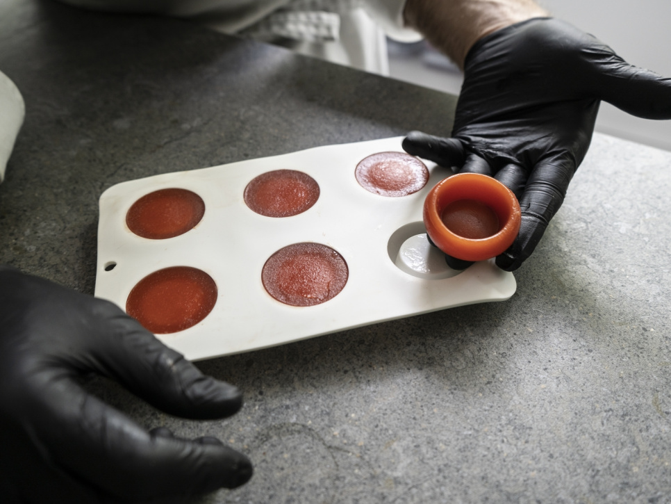 Silikonform for dekorasjon, skål - 100 % kokk Silikonform for dekorasjon, skål - 100 % kokk