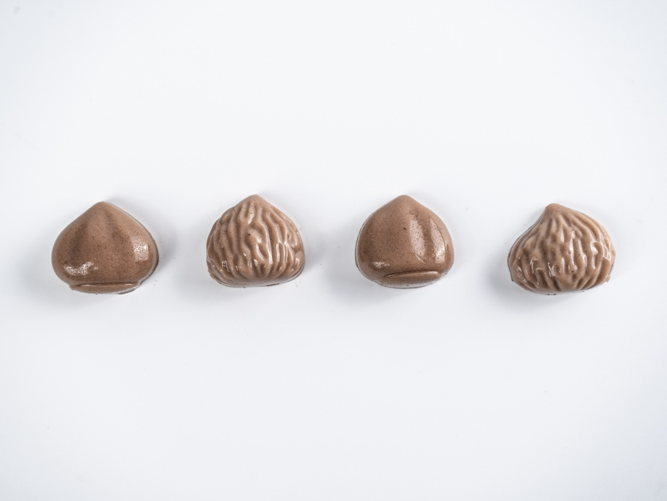 Silikonform for dekorasjon, Kastanje - 100% Chef