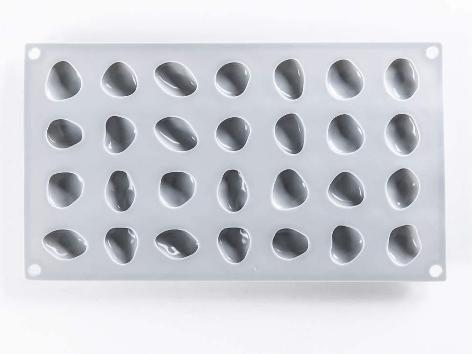 Silikonform for dekorasjon, Stone - 100% Chef