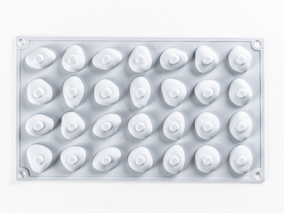 Silikonform for dekorasjon, Stone - 100% Chef