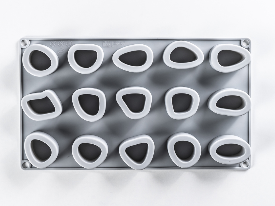 Silikonform for dekorasjon, Beinmarg - 100% Chef Silikonform for dekorasjon, Beinmarg - 100% Chef