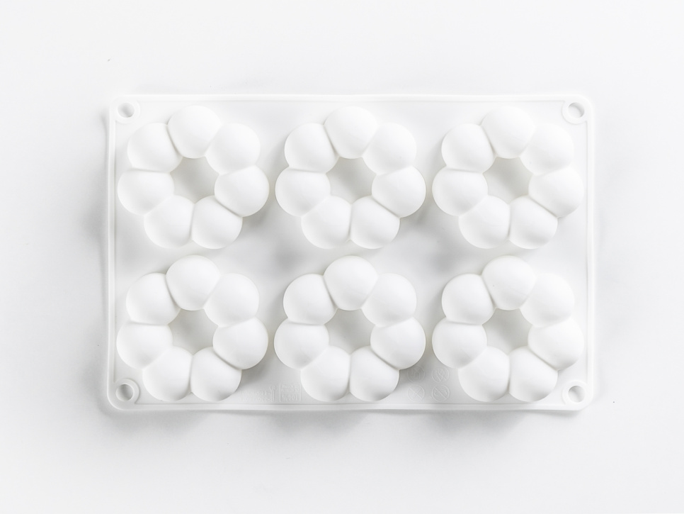 Silikonform for dekorasjon, Blomst - 100% Chef Silikonform for dekorasjon, Blomst - 100% Chef