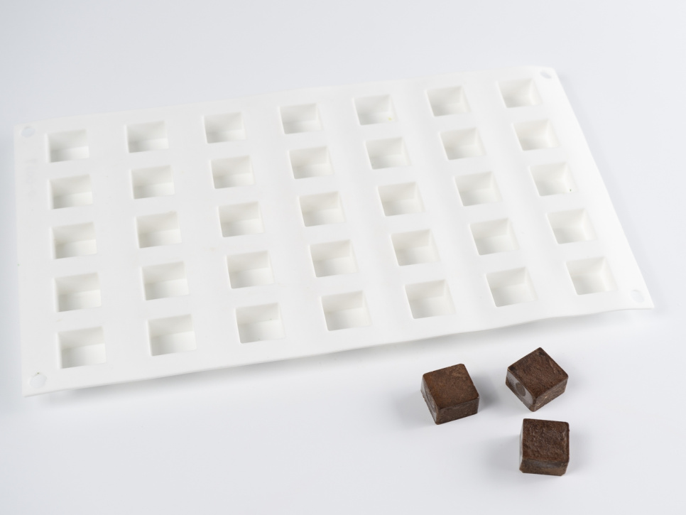 Silikonform for dekorasjon, Cube - 100% Chef i gruppen Baking / Bakeformer / Silikonformer hos The Kitchen Lab (1532-31086)