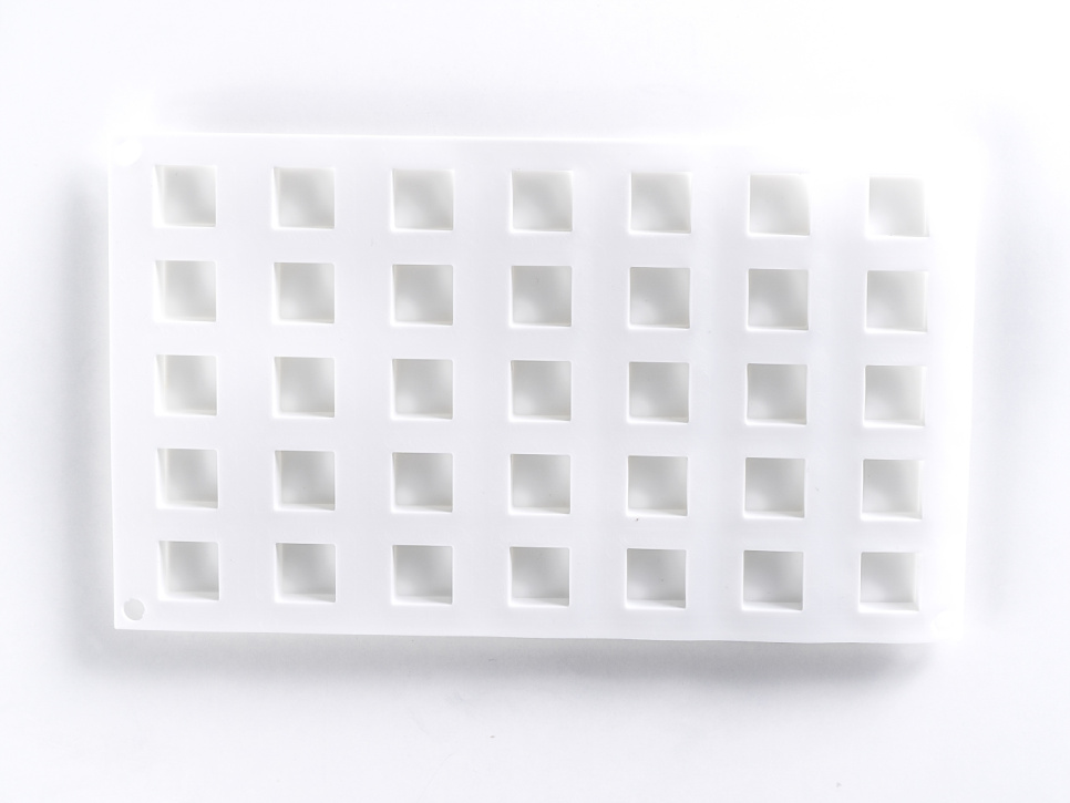 Silikonform for dekorasjon, Cube - 100% Chef