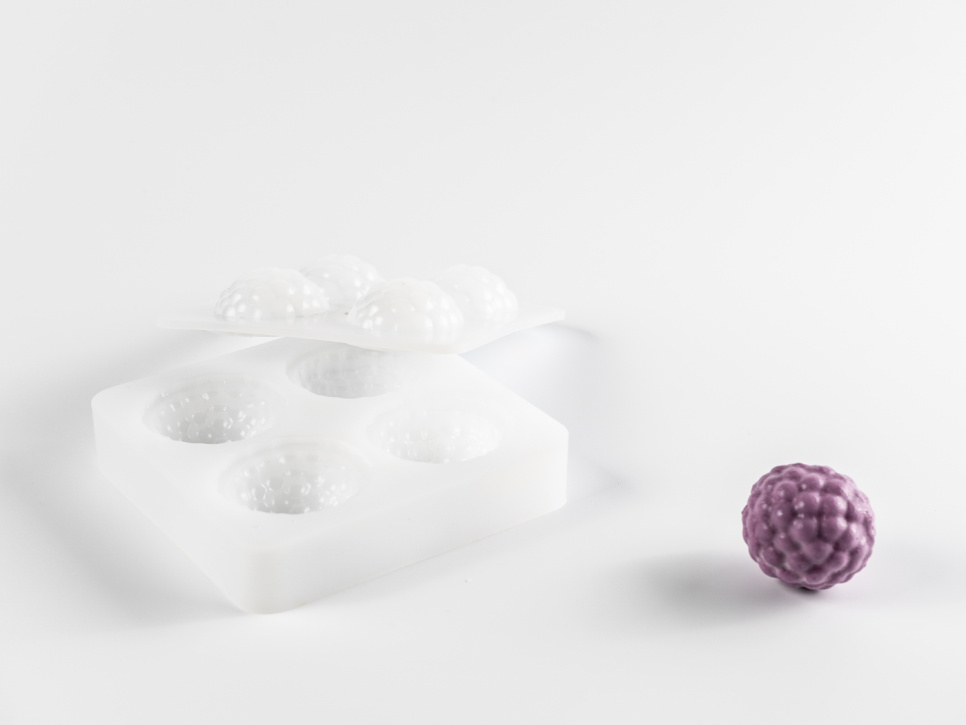 Silikonform for dekorasjon, Blackberry - 100% Chef i gruppen Baking / Bakeformer / Silikonformer hos The Kitchen Lab (1532-31090)