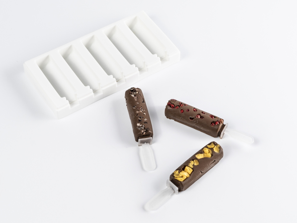 Silikonform for dekorasjon, Mini ispinne modell 2 - 100% Chef i gruppen Baking / Bakeformer / Silikonformer hos The Kitchen Lab (1532-31092)