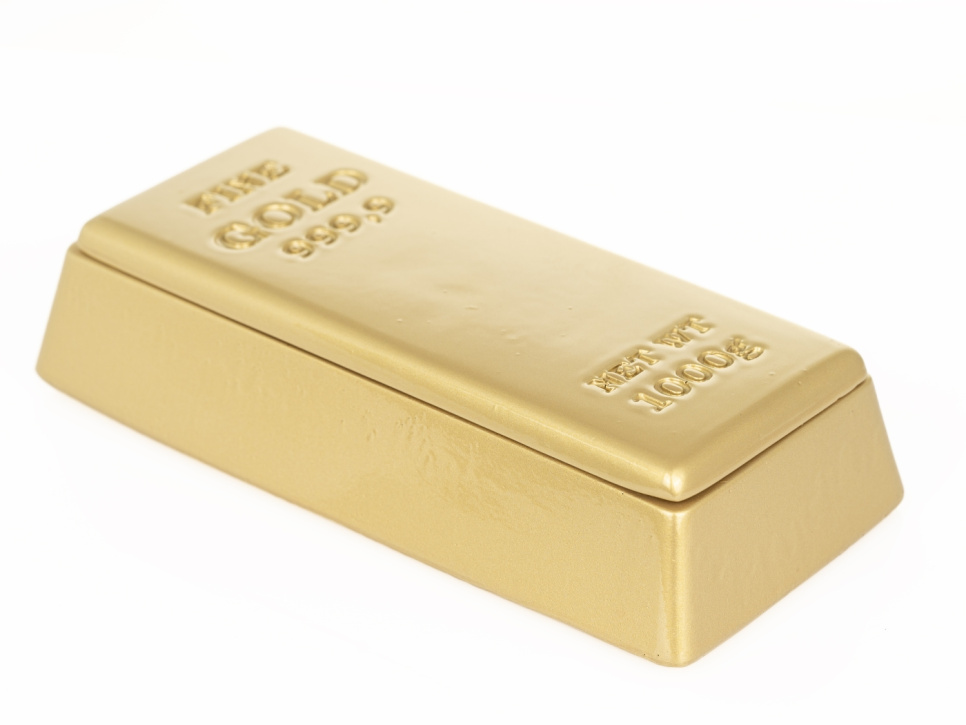 Serveringsfat, Gold bar, 21 x 10 cm - 100 % Chef i gruppen Borddekking / Tallerkener, Skåler & Fat / Fat hos The Kitchen Lab (1532-31114)