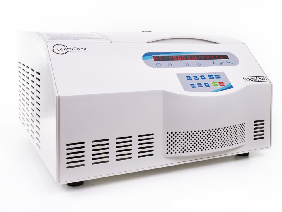 CentriCook Chiller, sentrifuge for matlaging og drikke med kjølefunksjon - 100% Chef CentriCook Chiller, sentrifuge for matlaging og drikke med kjølefunksjon - 100% Chef