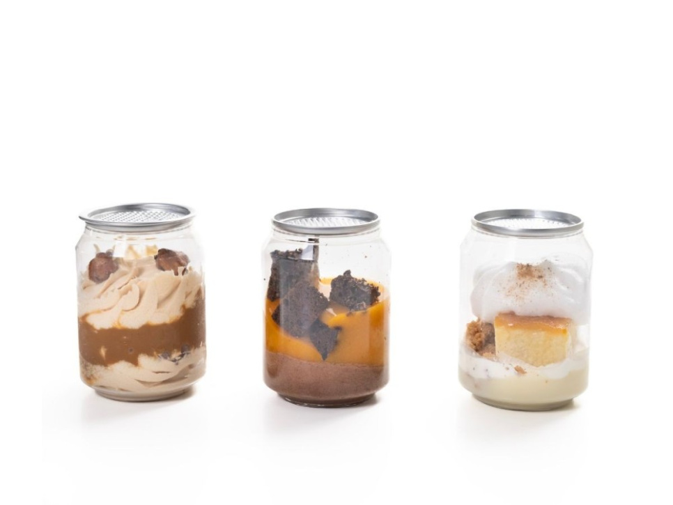 Peel off lids - 25 cl, 33 cl & 50 cl, 100-Pack - 100% Chef