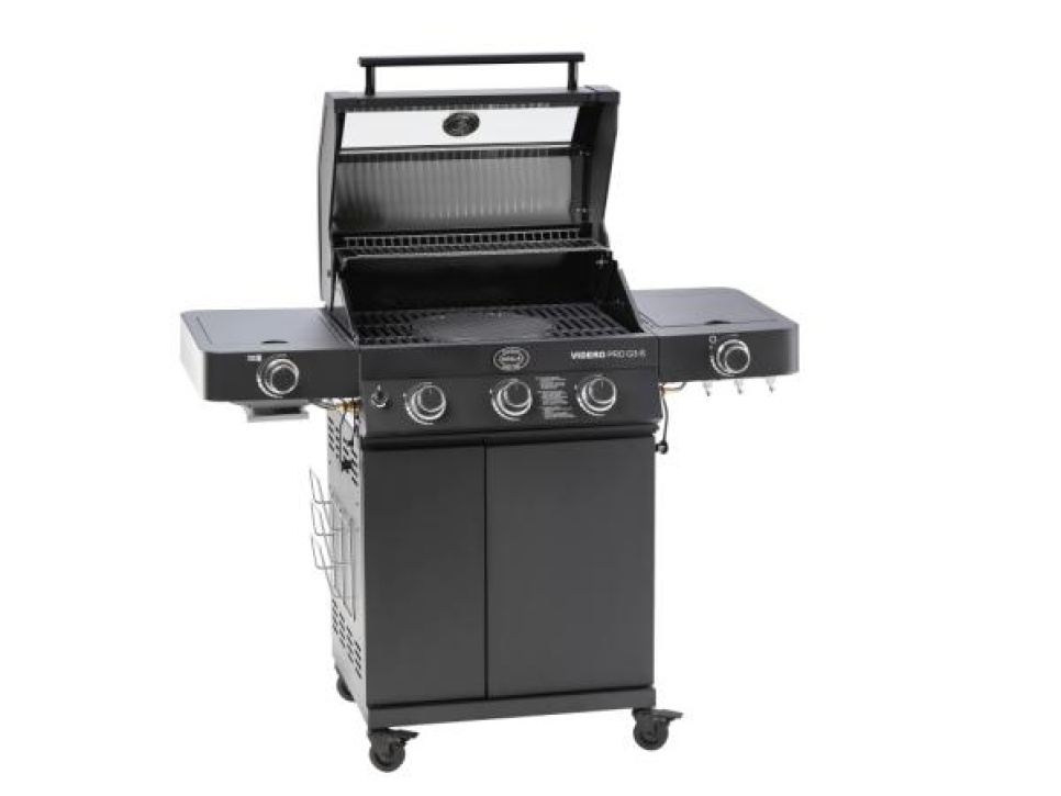Videro PRO G3-S Vario+ gassgrill, 1700 W - Rösle Videro PRO G3-S Vario+ gassgrill, 1700 W - Rösle