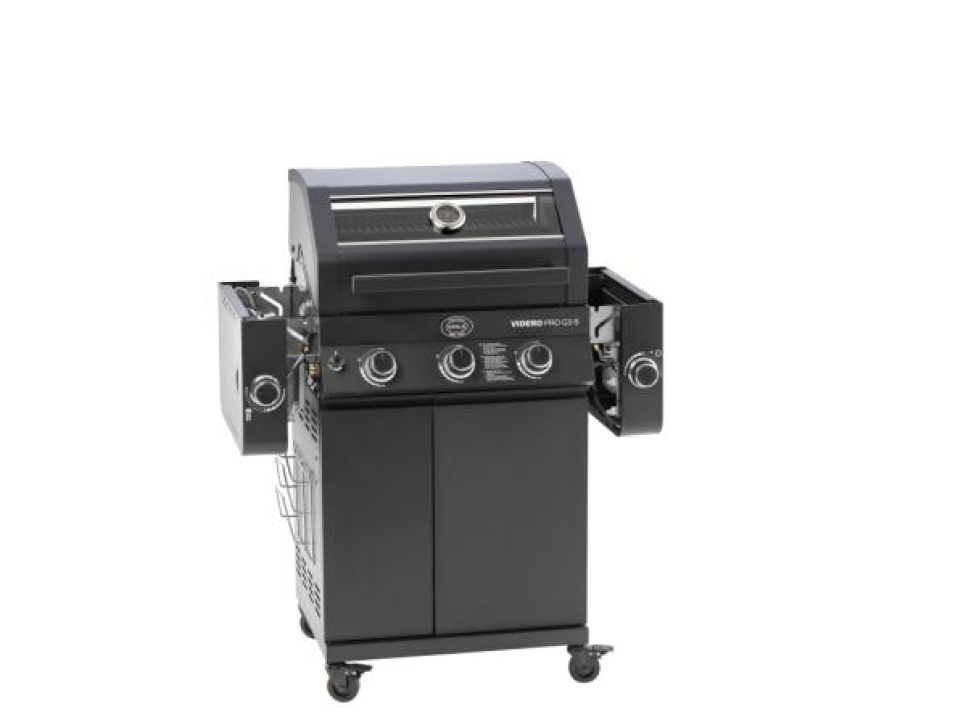 Videro PRO G3-S Vario+ gassgrill, 1700 W - Rösle Videro PRO G3-S Vario+ gassgrill, 1700 W - Rösle