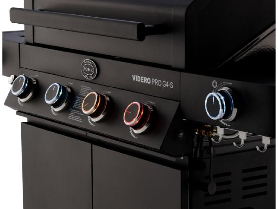 Videro PRO G3-S Vario+ gassgrill, 1700 W - Rösle Videro PRO G3-S Vario+ gassgrill, 1700 W - Rösle