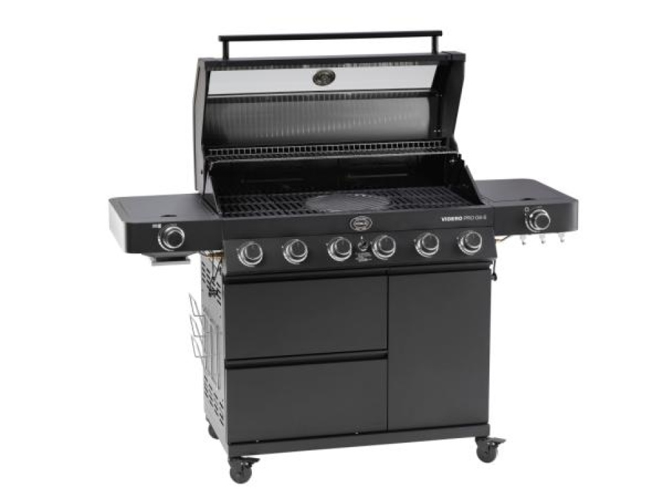 Videro PRO G6-S Vario+ gassgrill, 27500 W - Rösle Videro PRO G6-S Vario+ gassgrill, 27500 W - Rösle