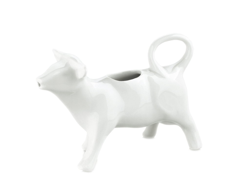 Melkekanne Ku, 13 cl - Pillivuyt i gruppen Te og kaffe / Kaffetilbehør / Melkekanner hos The Kitchen Lab (1544-36005)